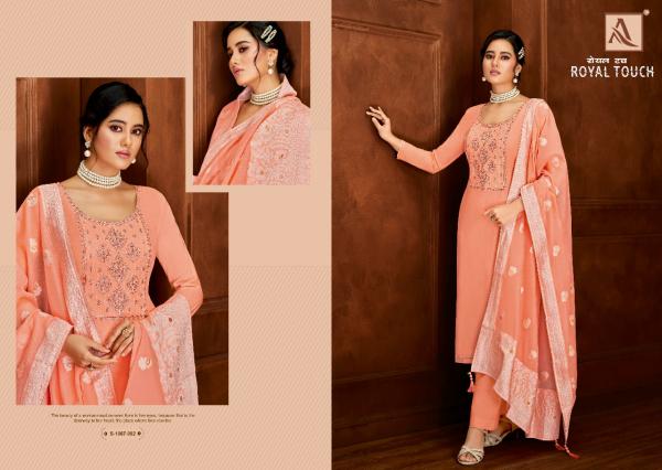 Alok Royal Touch Pure Viscose Rayon Designer Dress Material 